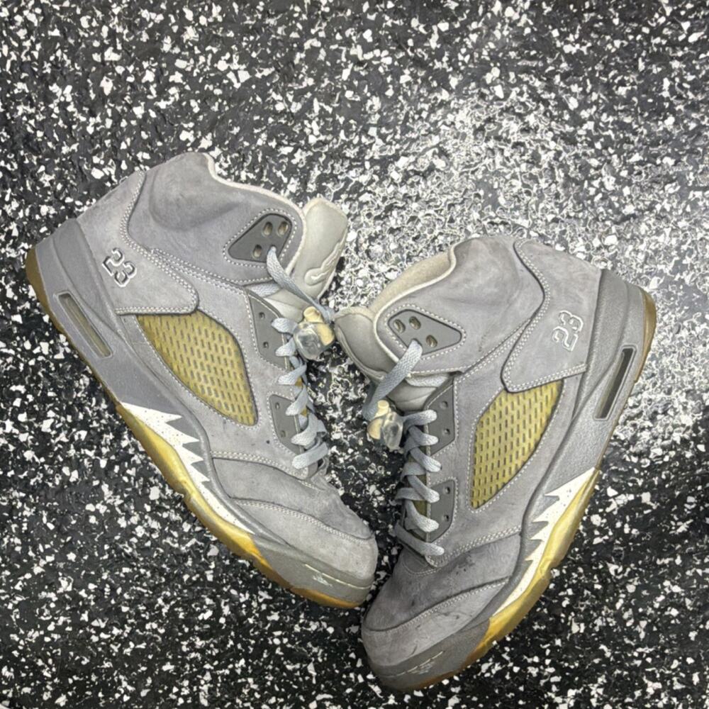 Jordan Air Jordan 5 Retro Wolf Grey 2011 Men's Athletic Sneakers 136027-005